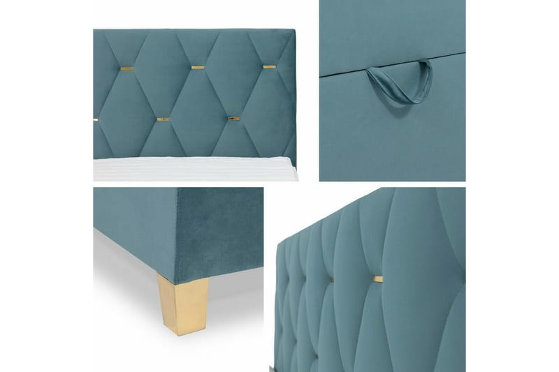 Boisdale Sängram 140x200 cm - Möbler - Säng - Sängram & sängstomme