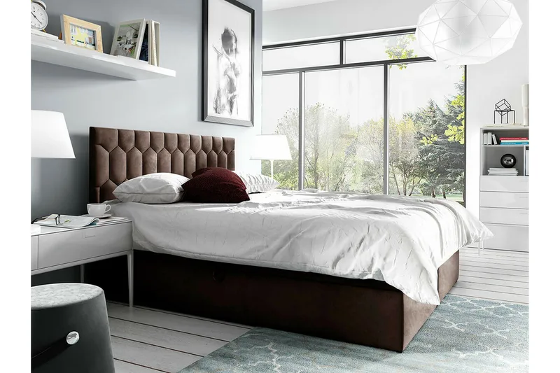 Boisdale Sängram 160x200 cm - Möbler - Säng - Sängram & sängstomme