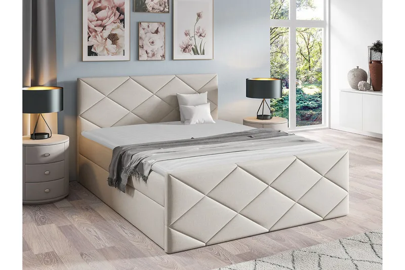 Boisdale Sängram 160x200 cm - Möbler - Säng - Sängram & sängstomme