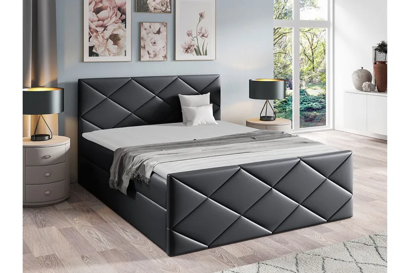 Boisdale Sängram 160x200 cm - Möbler - Säng - Sängram & sängstomme