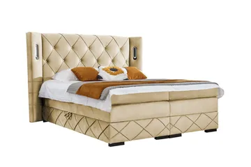 Boisdale Sängram 200x200 cm - Möbler - Säng - Sängram & sängstomme