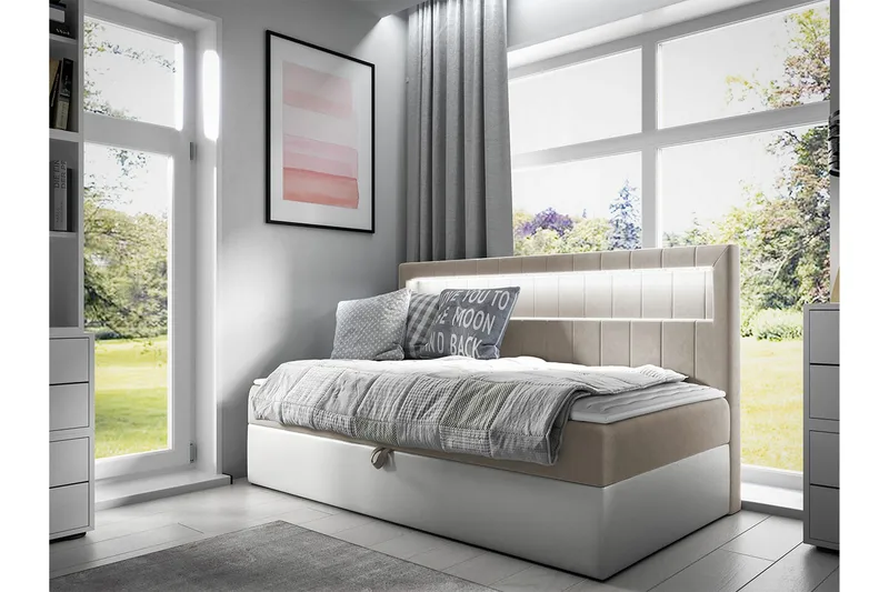 Boisdale Sängram 80x200 cm - Möbler - Säng - Sängram & sängstomme