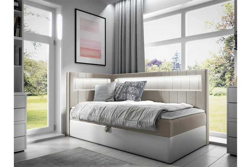 Boisdale Sängram 80x200 cm - Möbler - Säng - Sängram & sängstomme