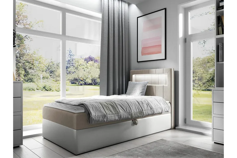 Boisdale Sängram 80x200 cm - Möbler - Säng - Sängram & sängstomme