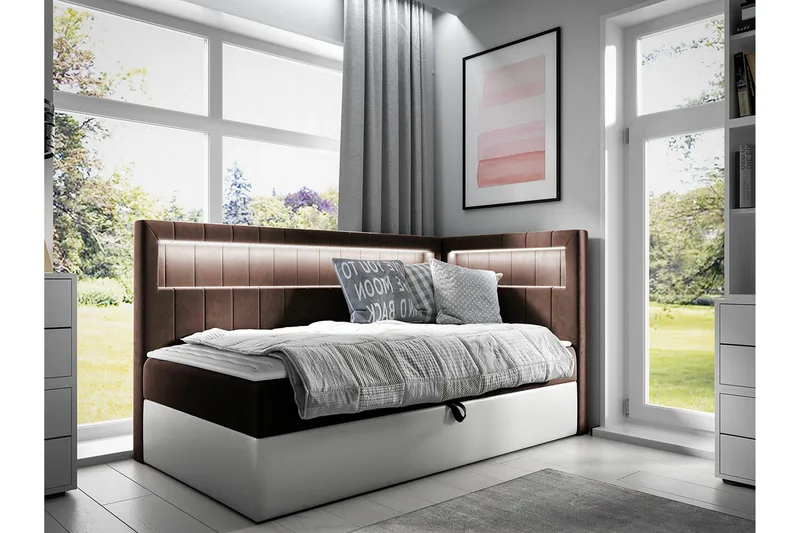 Boisdale Sängram 80x200 cm - Möbler - Säng - Sängram & sängstomme