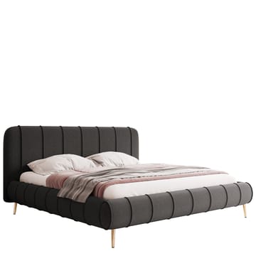 Calrosin Sängram på ben 120x200 cm med Förvaring - Grå - Möbler - Säng - Sängram & sängstomme