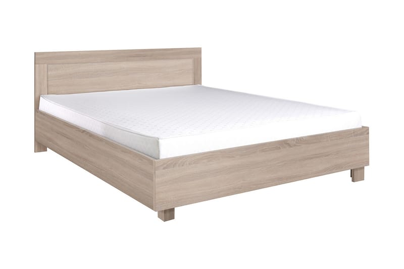 Cezar Sängram 206x146x83 cm - Beige/Vit - Möbler - Säng - Sängram & sängstomme