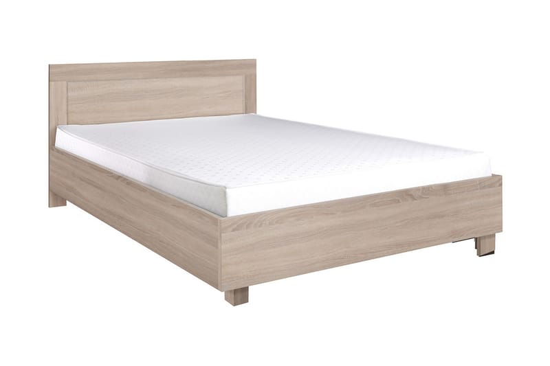 Cezar Sängram 206x166x83 cm - Beige/Vit - Möbler - Säng - Sängram & sängstomme