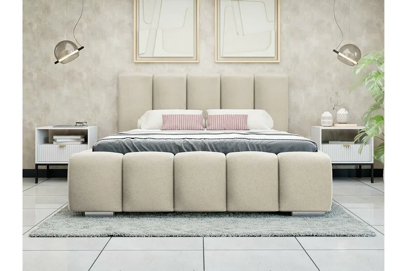 Cleaton Sängram 140x200 cm - Möbler - Säng - Sängram & sängstomme