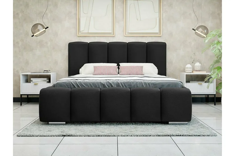 Cleaton Sängram 160x200 cm - Möbler - Säng - Sängram & sängstomme