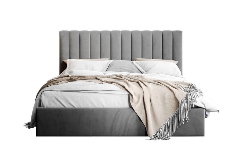 Derry Sängram 140x200 cm, Grå