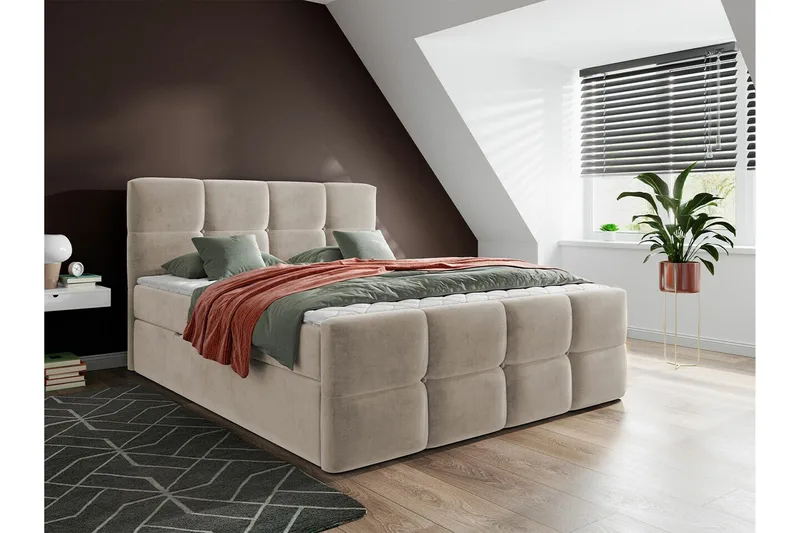 Derry Sängram 140x200 cm - Möbler - Säng - Sängram & sängstomme