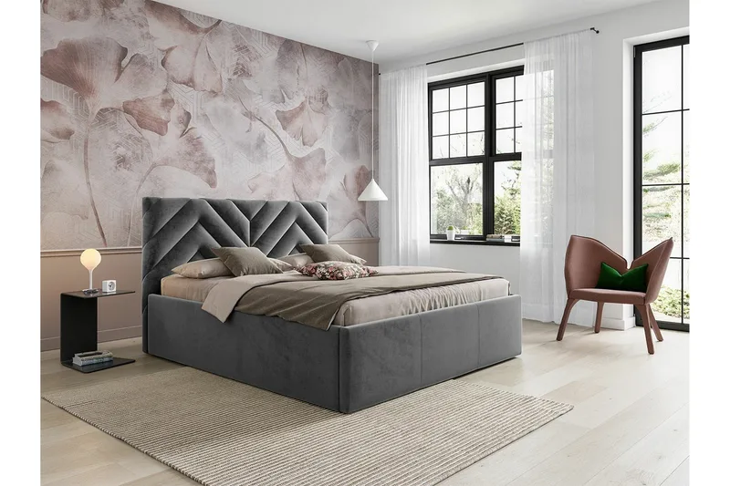 Derry Sängram 140x200 cm - Möbler - Säng - Sängram & sängstomme