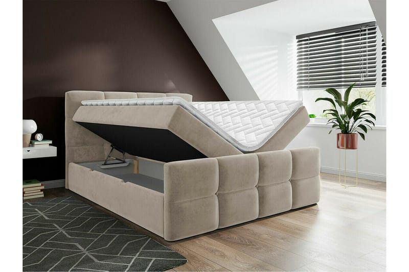 Derry Sängram 180x200 cm Dark grey - Möbler - Säng - Sängram & sängstomme