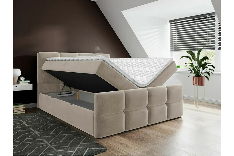 Derry Sängram 180x200 cm - Möbler - Säng - Sängram & sängstomme