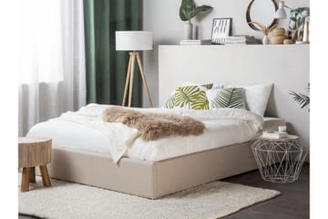 Dinan Sängram 140x200 cm  Beige - Beige - Möbler - Säng - Sängram & sängstomme
