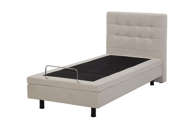 Duke Dubbelsäng 90|200 cm - Beige - Möbler - Säng - Sängram & sängstomme