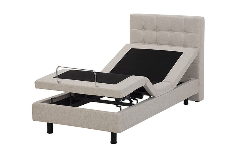 Duke Dubbelsäng 90|200 cm - Beige - Möbler - Säng - Sängram & sängstomme