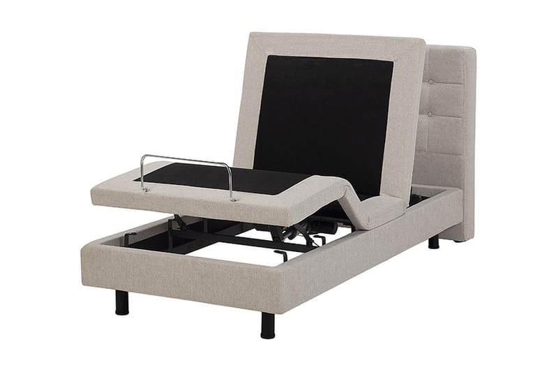 Duke Dubbelsäng 90|200 cm - Beige - Möbler - Säng - Sängram & sängstomme