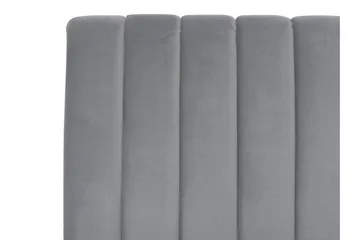Elechas Dubbelsäng 180x200 cm - Grå - Möbler - Säng - Sängram & sängstomme