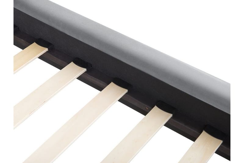 Elechas Dubbelsäng 180x200 cm - Grå - Möbler - Säng - Sängram & sängstomme