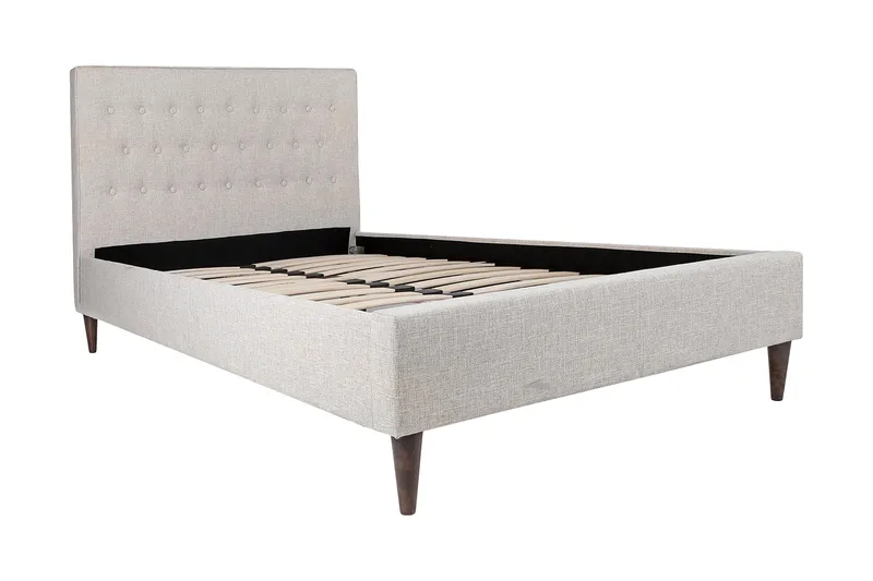 Emilia Sängram 120x200 cm - Ljusbeige - Möbler - Säng - Sängram & sängstomme