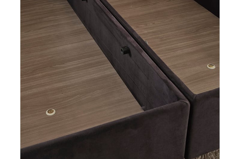 Endulanie Sängram 100x200 cm - Svart - Möbler - Säng - Sängram & sängstomme