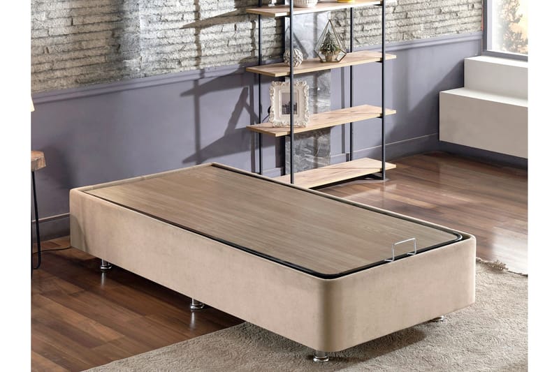 Endulanie Sängram 120x200 cm - Ljusbrun - Möbler - Säng - Sängram & sängstomme