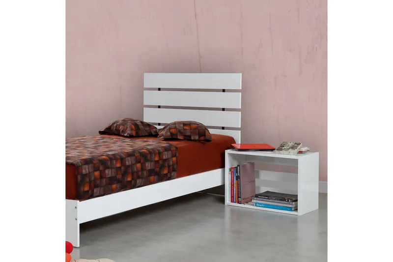 Feldene Sängram 120x200 cm - Vit - Möbler - Säng - Sängram & sängstomme