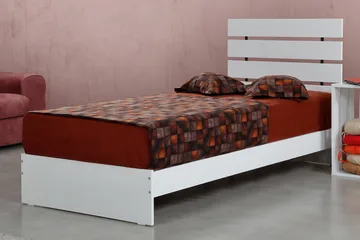 Feldene Sängram 90x200 cm - Vit - Möbler - Säng - Sängram & sängstomme