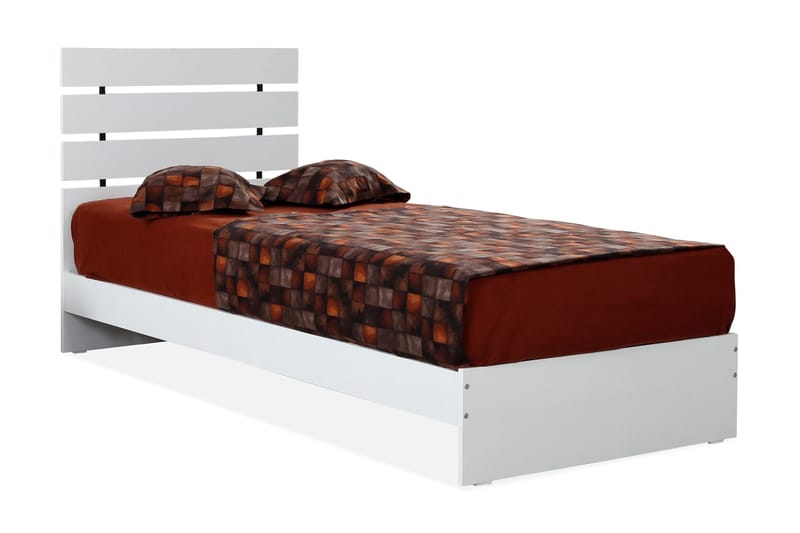 Feldene Sängram 90x200 cm, Vit