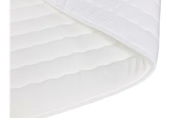 Hattie Komplett Sängpaket med Förvaring 200x200 cm med Sänggavel + Bäddmadrass - Beige - Möbler - Säng - Sängram & sängstomme