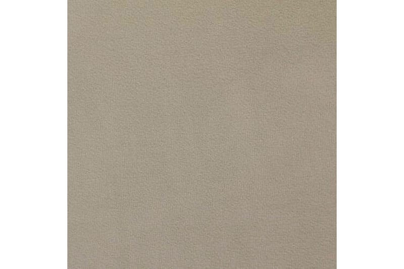 Herstello Sängram med Förvaring 160x200 cm i Tyg med Sänggavel - Beige - Möbler - Säng - Sängram & sängstomme