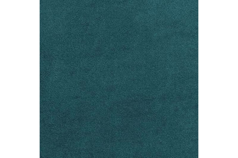 Herstello Sängram med Förvaring 160x200 cm i Velour med Sänggavel - Petrol - Möbler - Säng - Sängram & sängstomme