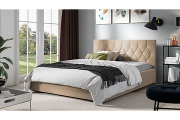 Jugender Sängram 200x200 cm - Beige - Möbler - Säng - Sängram & sängstomme