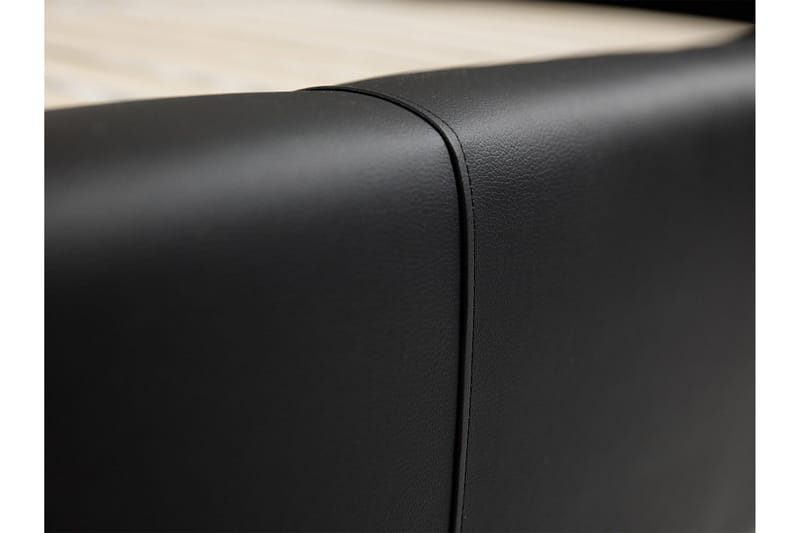 Junkerdal Säng 160x200 - Svart - Möbler - Säng - Sängram & sängstomme