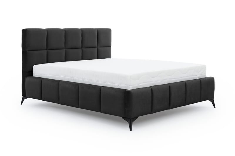 Kamble Sängram med Förvaring 140x200 cm - Mörkgrå - Möbler - Säng - Sängram & sängstomme