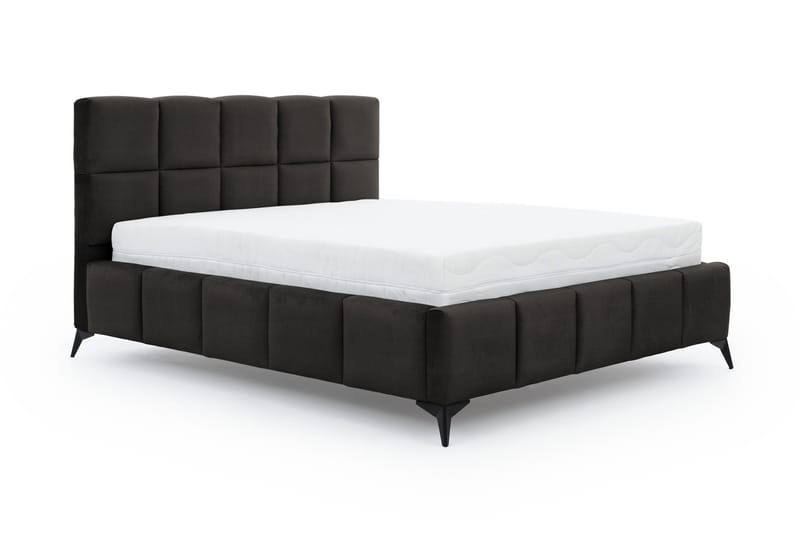 Kamble Sängram med Förvaring 140x200 cm - Mörkgrå - Möbler - Säng - Sängram & sängstomme