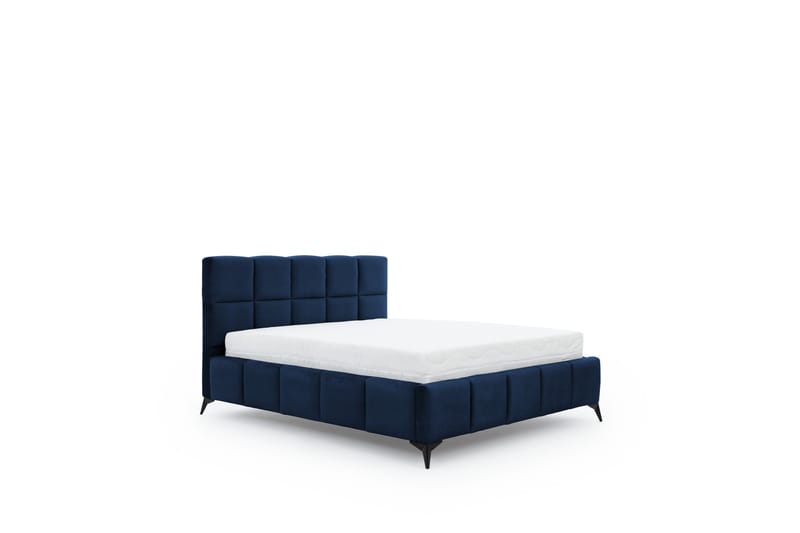 Kamble Sängram med Förvaring 180x200 cm - Blå - Möbler - Säng - Sängram & sängstomme