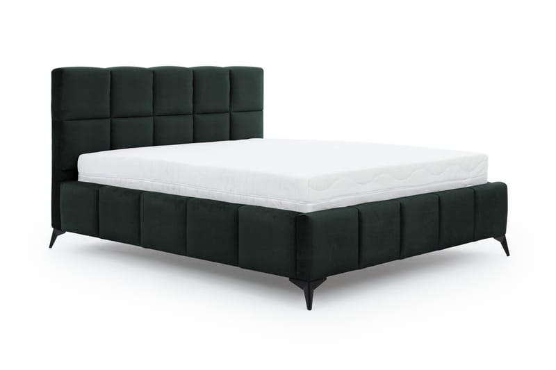 Kamble Sängram med Förvaring 180x200 cm - Grön - Möbler - Säng - Sängram & sängstomme
