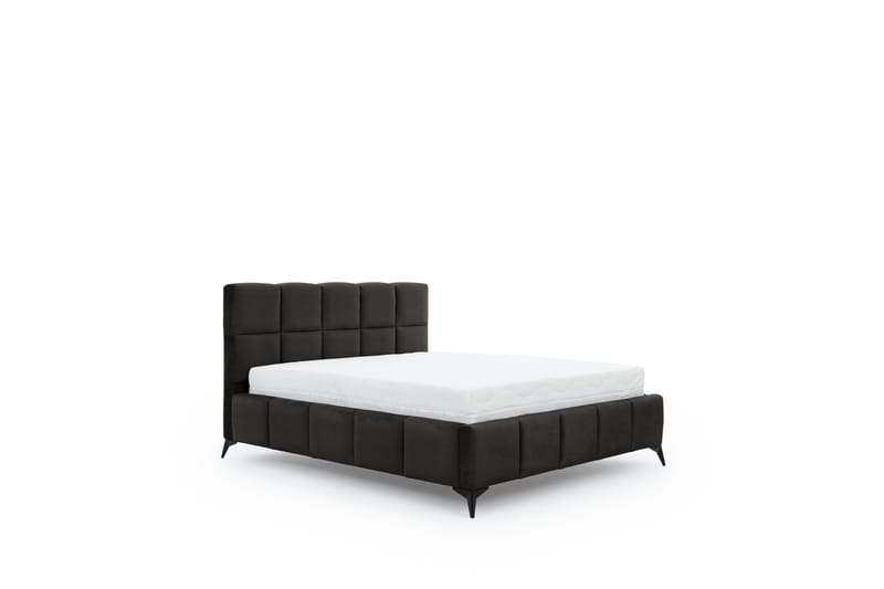 Kamble Sängram med Förvaring 180x200 cm - Mörkgrå - Möbler - Säng - Sängram & sängstomme