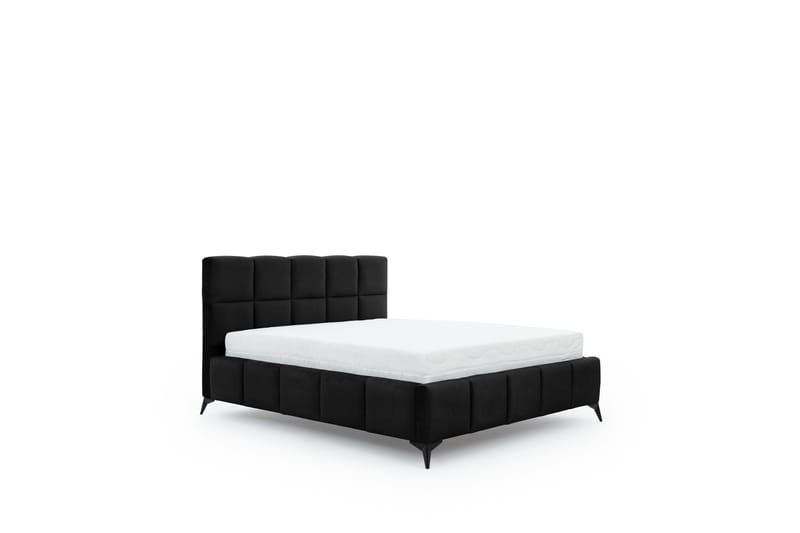 Kamble Sängram med Förvaring 180x200 cm - Svart - Möbler - Säng - Sängram & sängstomme