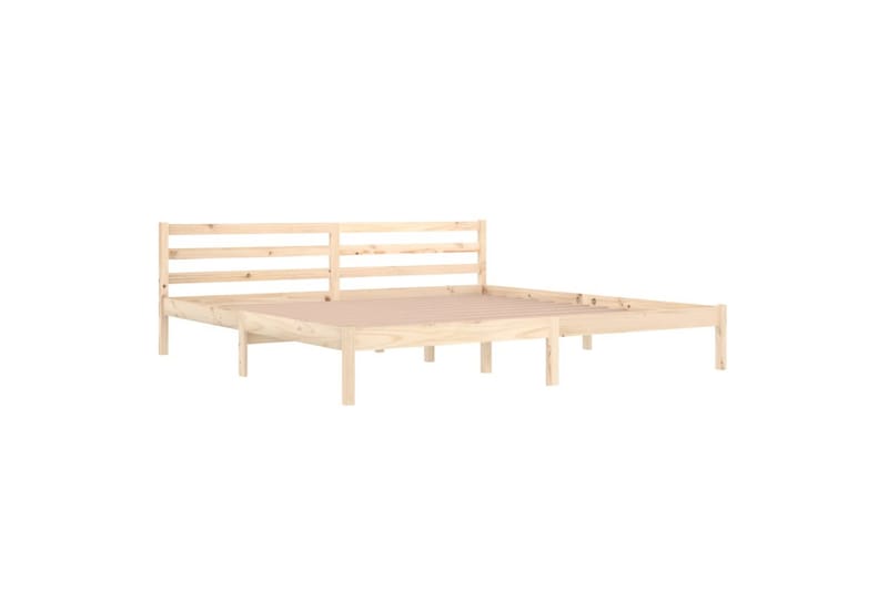 Kiyomi Sängram 200x200 cm - Brun - Möbler - Säng - Sängram & sängstomme