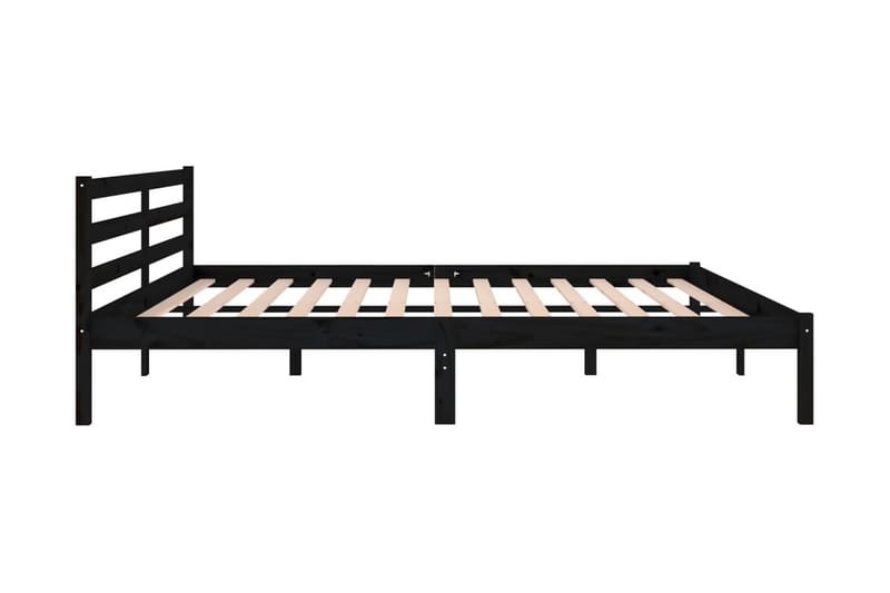 Kiyomi Sängram 200x200 cm - Svart - Möbler - Säng - Sängram & sängstomme