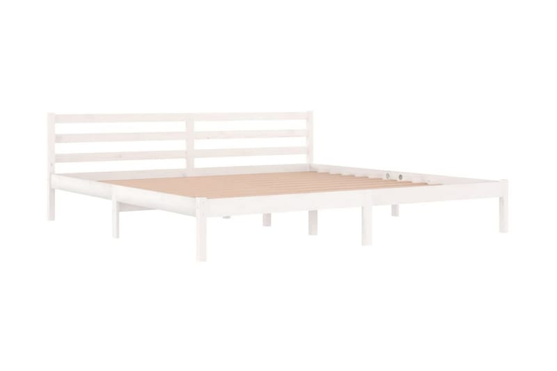 Kiyomi Sängram 200x200 cm - Vit - Möbler - Säng - Sängram & sängstomme