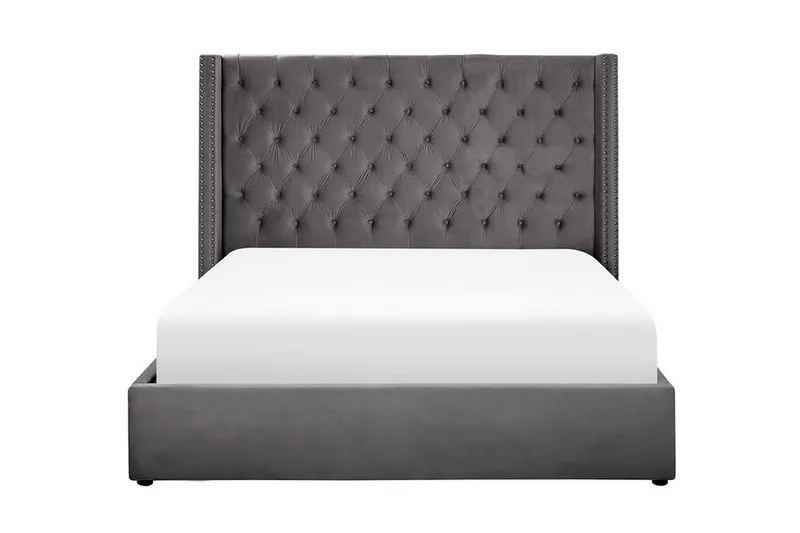 Kymmen Dubbelsäng 160x200 cm, Grå