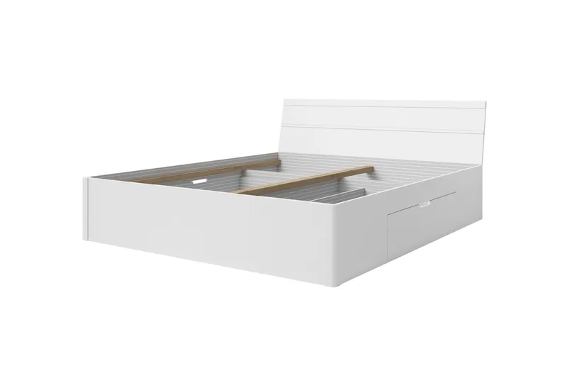 Lecia Kontinentalsäng 180x205 cm, Vit