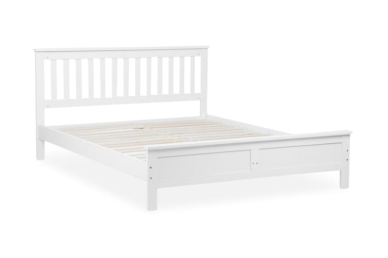 Mayenne Sängram 140x200 cm, Vit