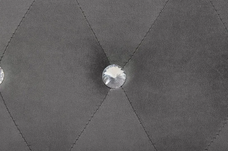 Metz Dubbelsäng 180 200 cm Grå - Grå - Möbler - Säng - Sängram & sängstomme