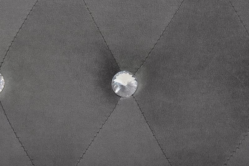 Metz Dubbelsäng 180 200 cm Grå - Grå - Möbler - Säng - Sängram & sängstomme